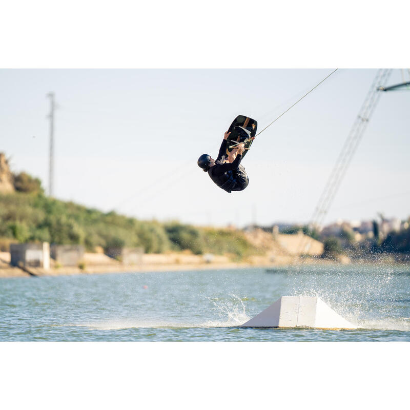 CHALECO WAKEBOARD 50 NEWTONS NEGRO/VERDE