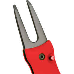 Golf automatic divot repair tool - INESIS red