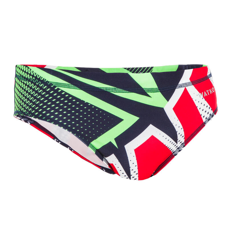 Slip Water Polo 500 Mcross Verde Bărbați