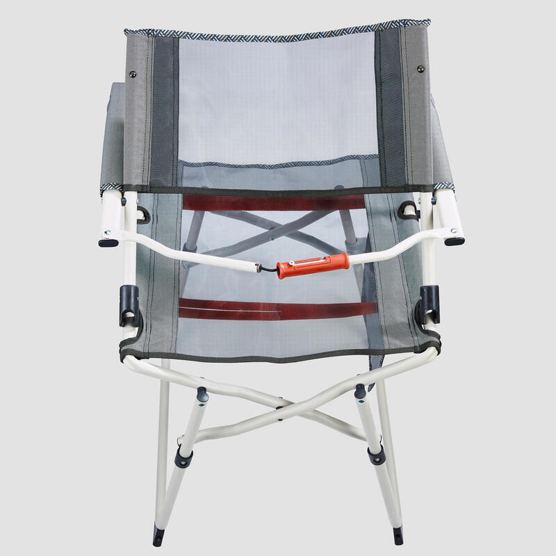 Chaise de camping pliante avec accoudoir