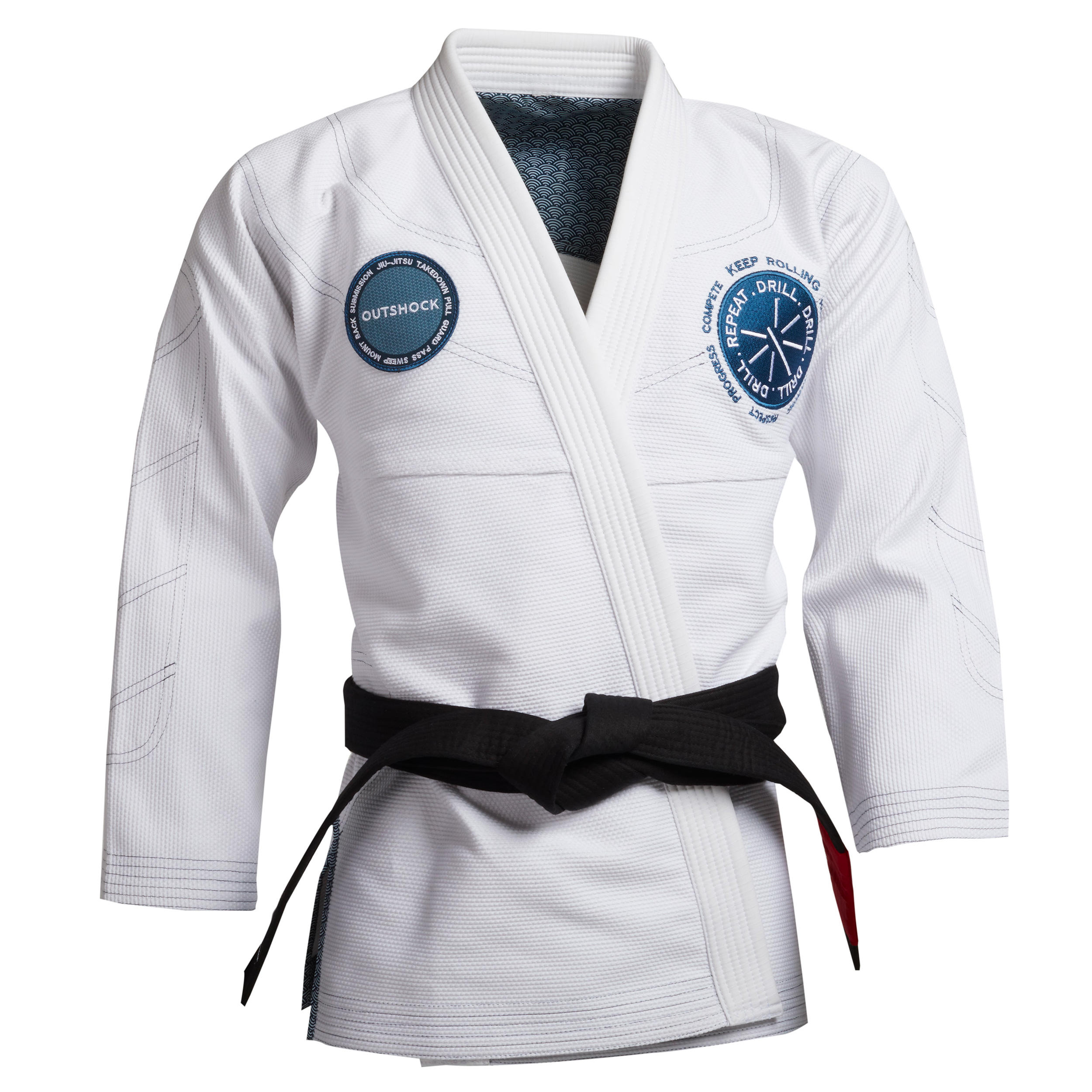 Bluză Kimono Jiu-Jitsu JJB 900 Alb