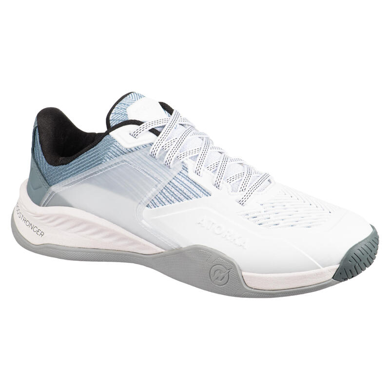 Chaussures de handball adulte STRONGER H900 blanc gris