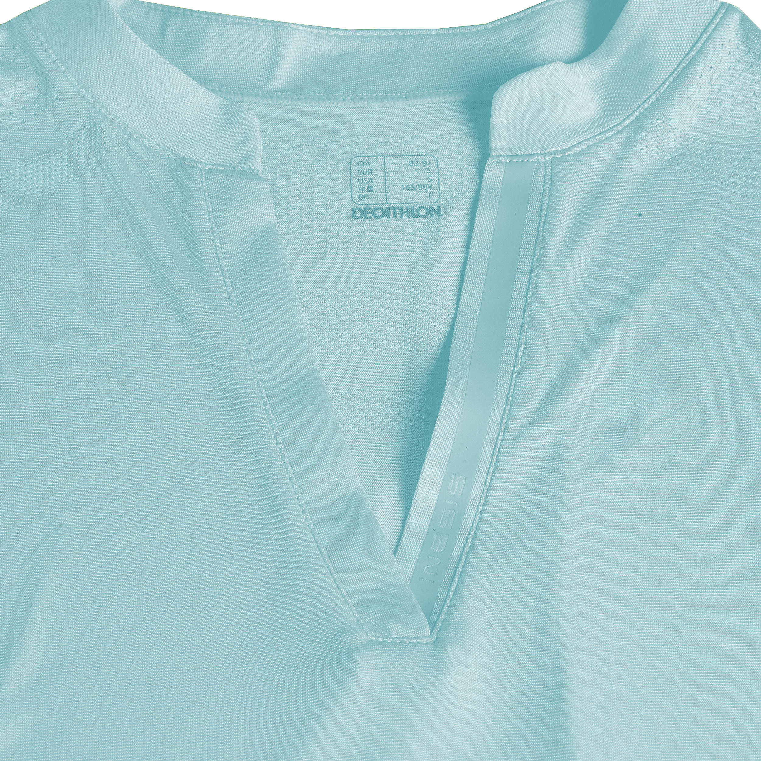 Women's Ultralight Sleeveless Golf Polo Shirt - Sky Blue 2/7