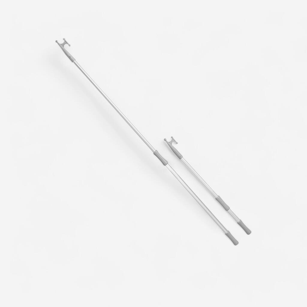 TELESCOPIC BOAT HOOK 120/210 cm made from anodised alloy