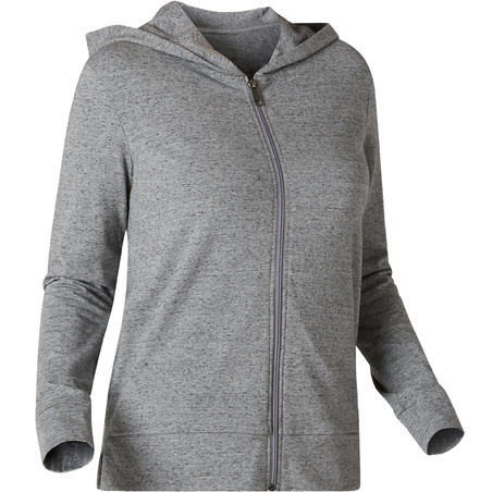 120 fitness hoodie with zipper