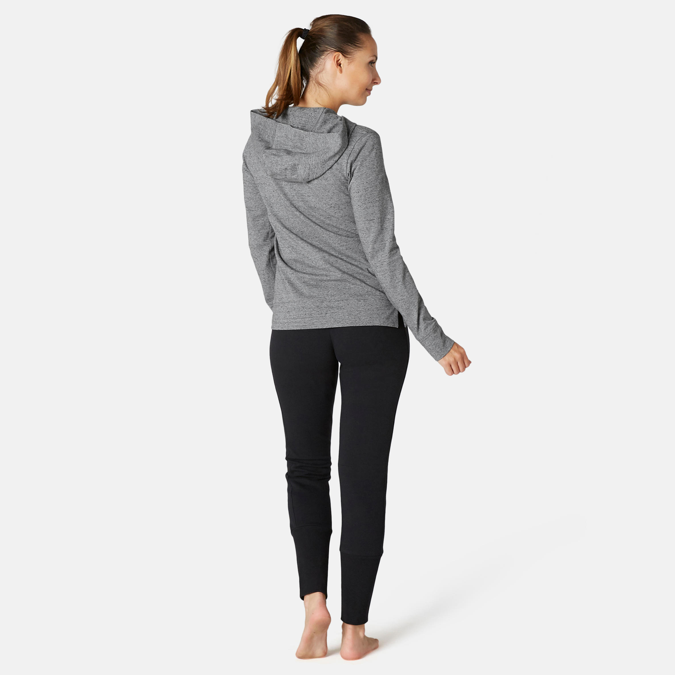 Fitness Hoodie 500 - Grey - Decathlon