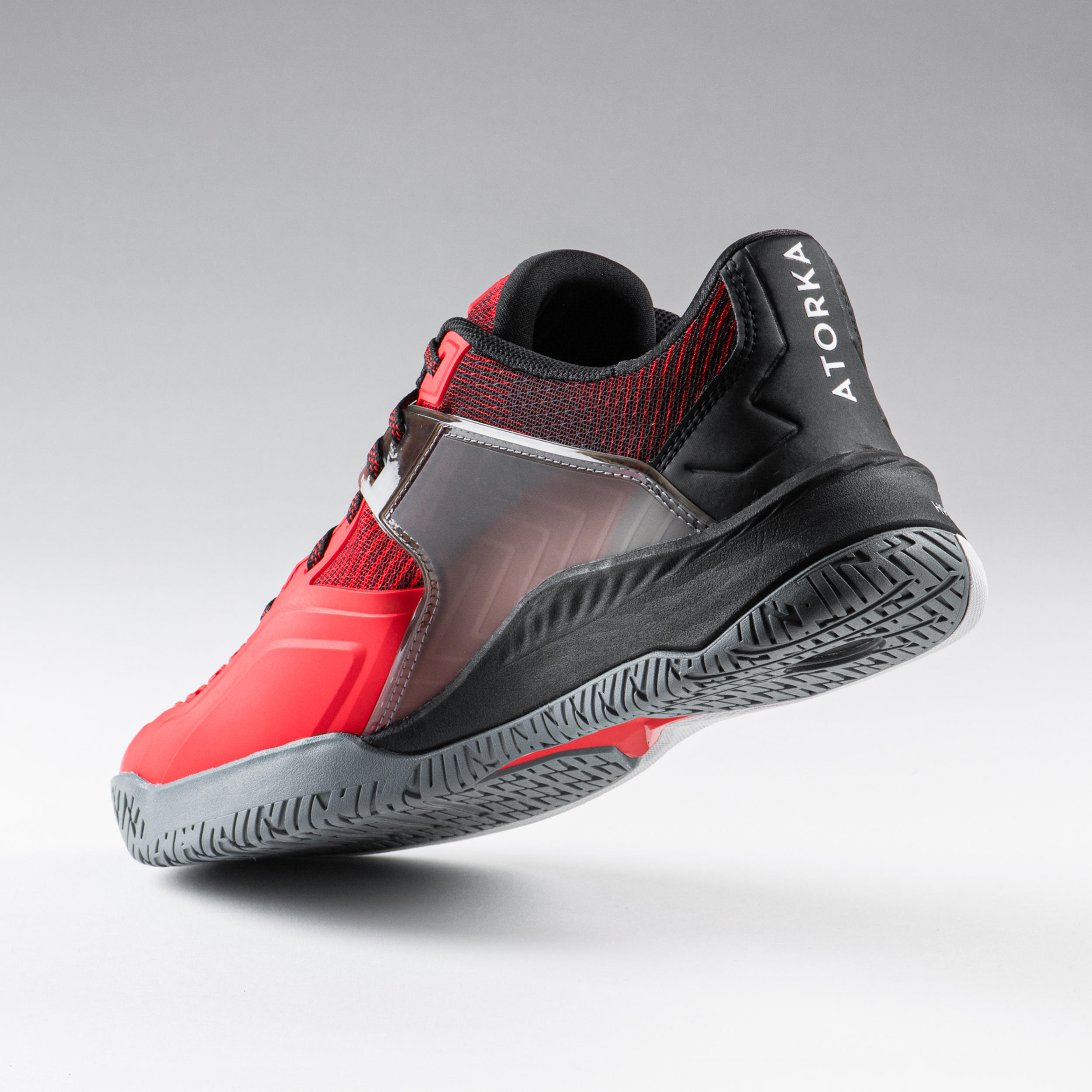 Men's Handball Shoes H900 Stronger - Red/Black 3/6