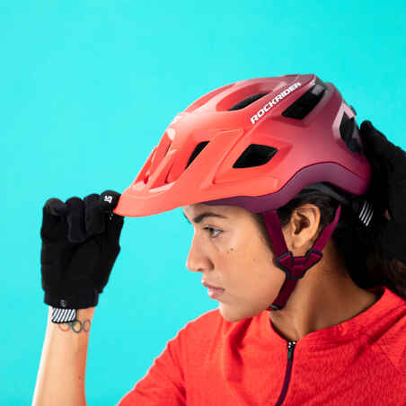 Mountain Biking Helmet EXPL 500 - Pink Ombre