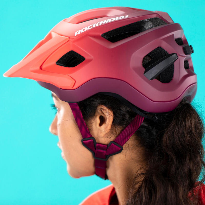 CASQUE VÉLO VTT EXPL 500 ROSE DÉGRADÉ