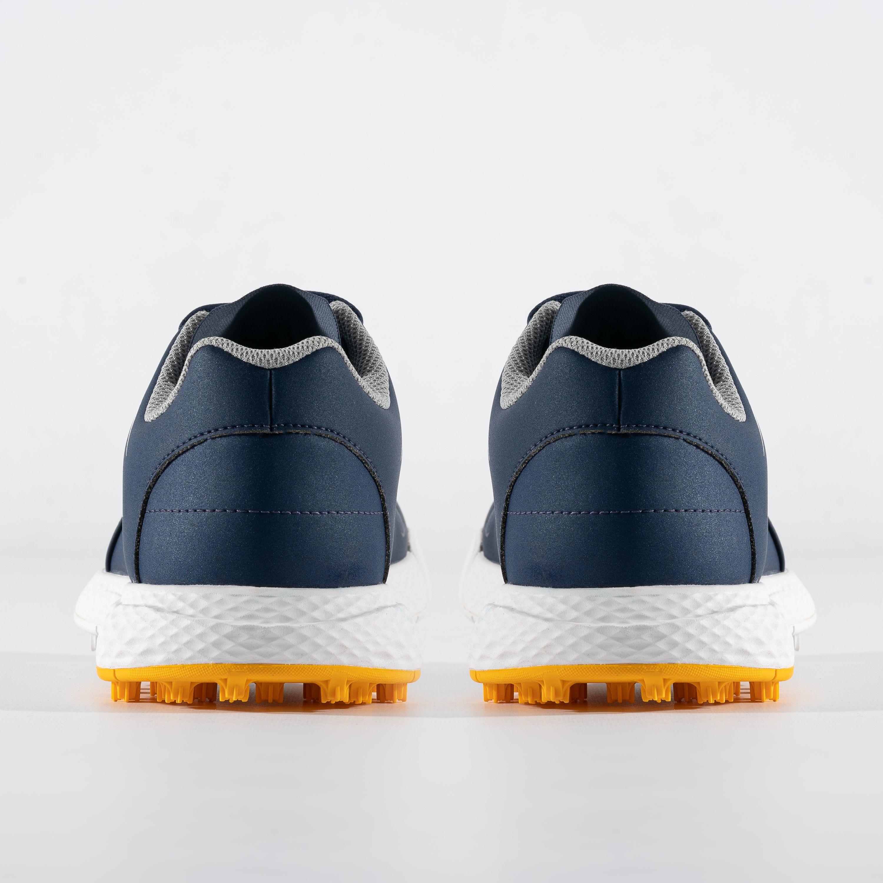 Men's golf shoes waterproof kids - MW500 navy blue 5/7