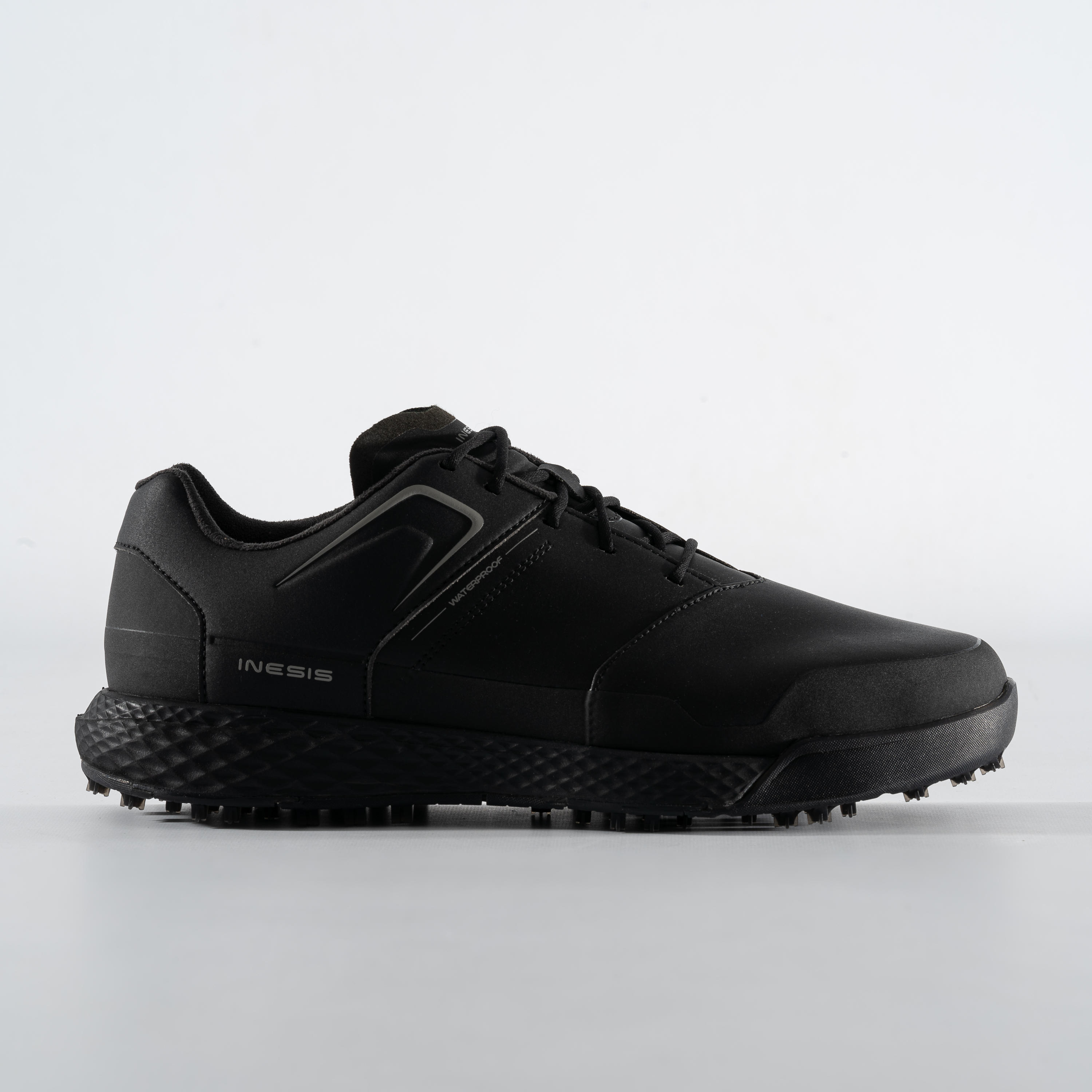 black waterproof golf shoes