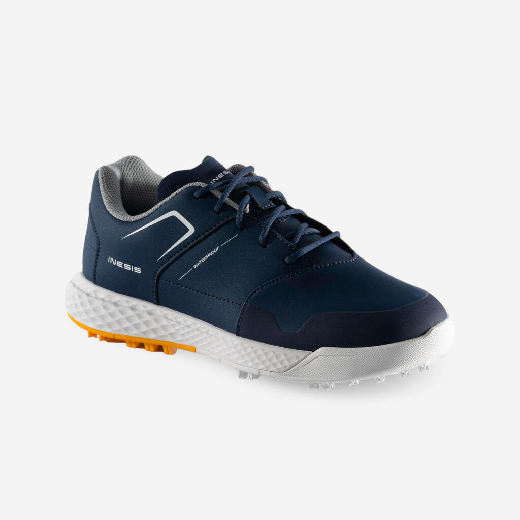 Παιδικά αδιάβροχα παπούτσια του γκολφ - MW500 navy blue
