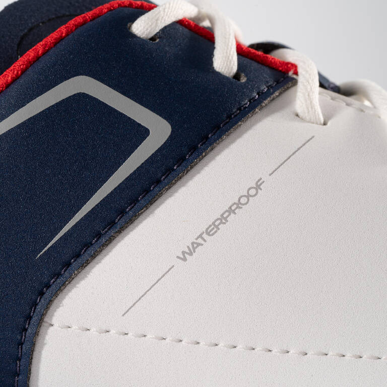 Sepatu Tahan Air Gagang Golf Anak Laki-Laki - Putih dan Biru