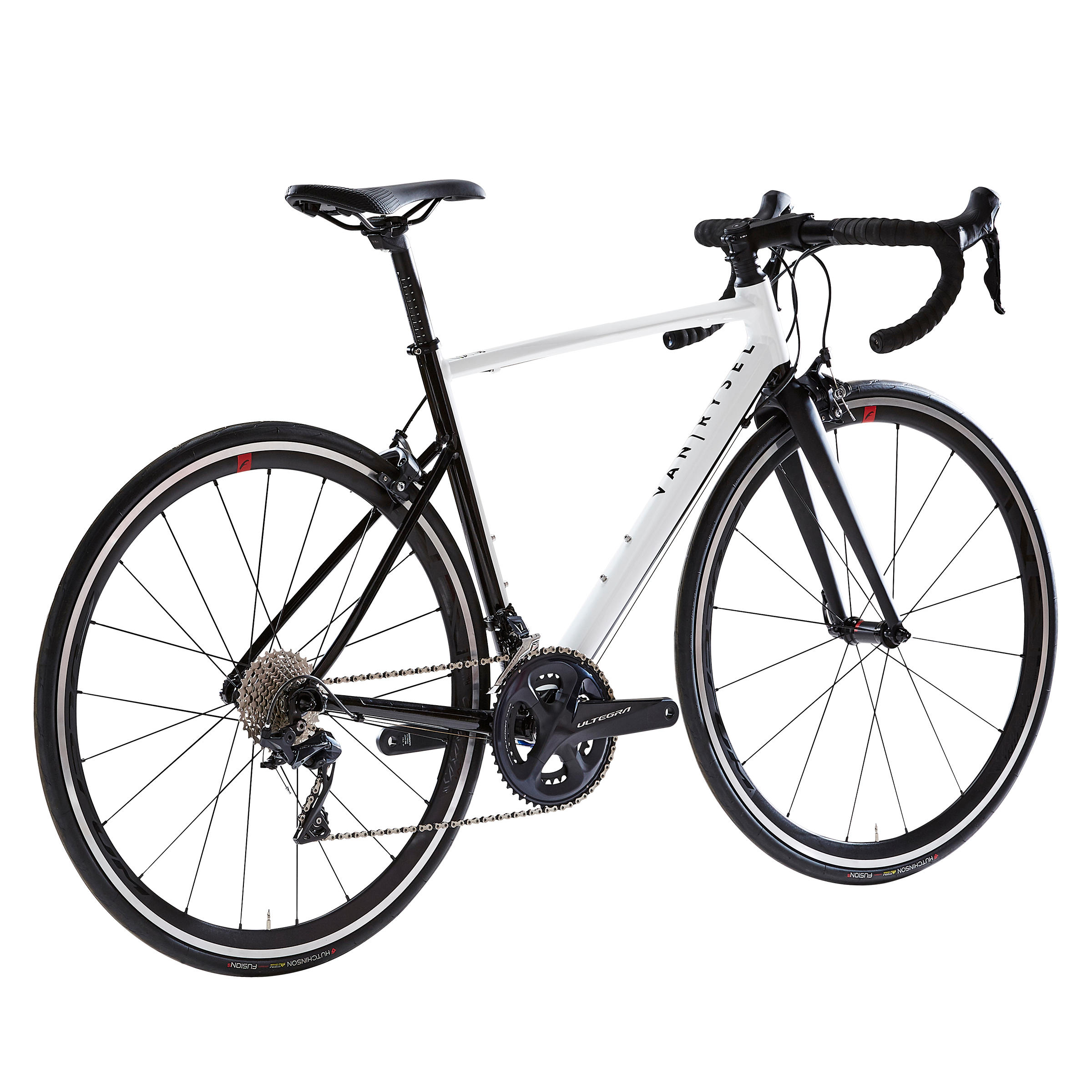 ROAD BIKE VAN RYSEL Aluminium EDR ULTEGRA - WHITE 22/26