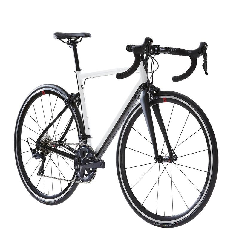 Racefiets / Wielrenfiets EDR AF Ultegra wit/zwart