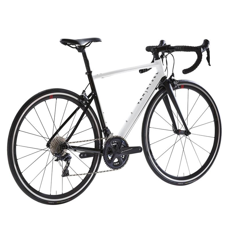 Bici da corsa EDR AF ULTEGRA bianco-nero