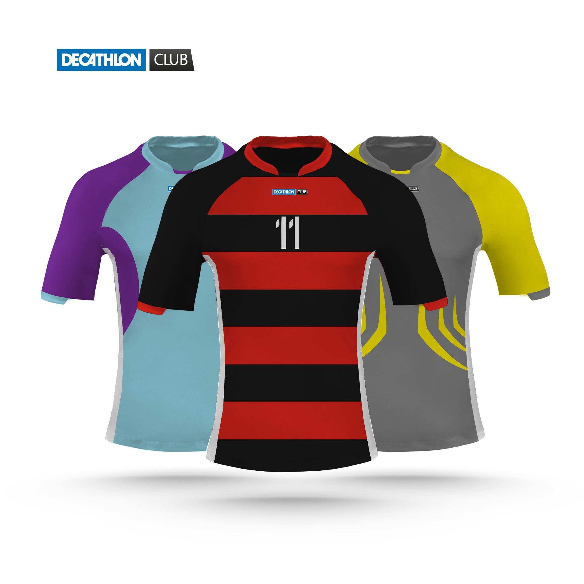 CAMISETA DE RUGBY ADULTO PERSONALIZADA MODELO PRO 2/3