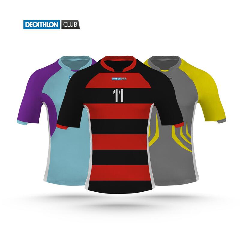 CAMISETA DE RUGBY ADULTO PERSONALIZADA MODELO PRO