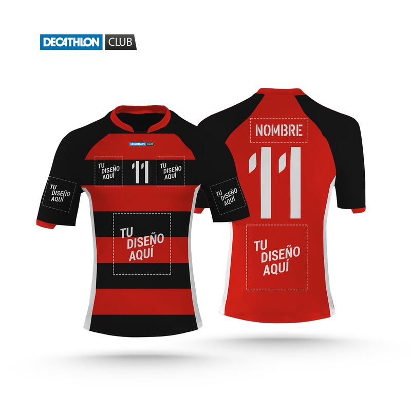 CAMISETA DE RUGBY ADULTO PERSONALIZADA MODELO PRO