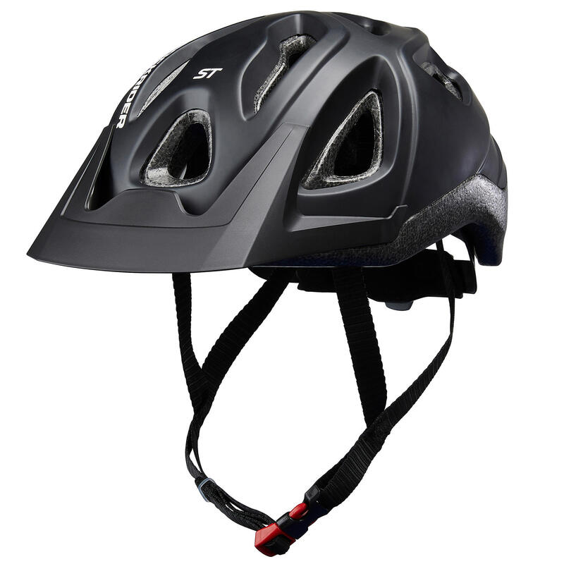 Casco bici mtb ST 100 nero