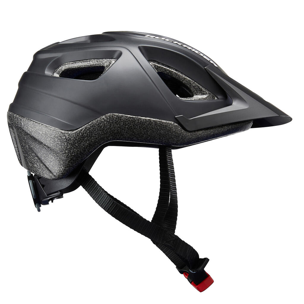 Fahrradhelm MTB ST 100 schwarz