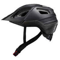 Casco bicicleta MTB adulto Rockrider ST 100 negro