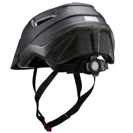 Casco bicicleta MTB adulto Rockrider ST 100 negro