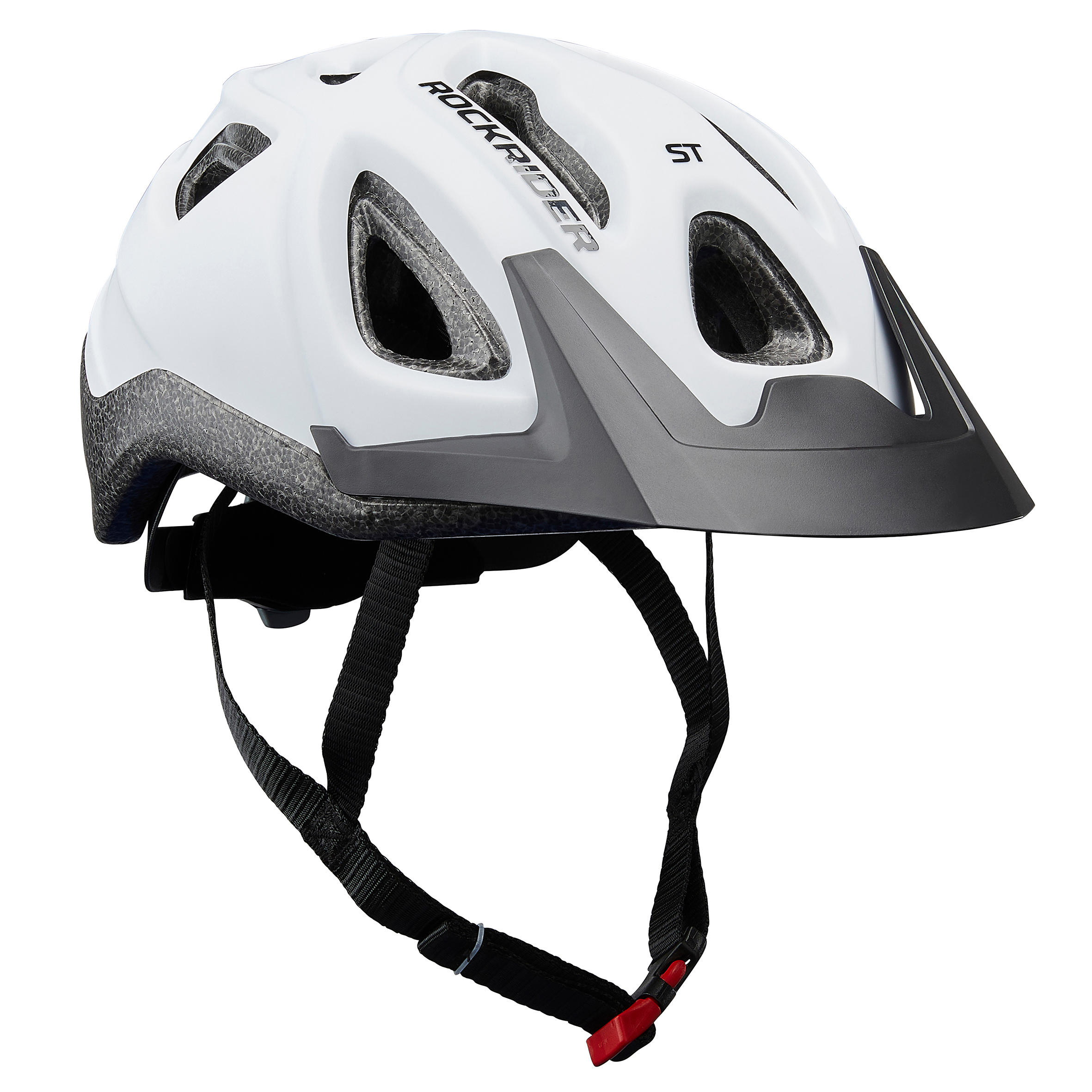 Mountain Bike Helmet - ST 100 White - ROCKRIDER