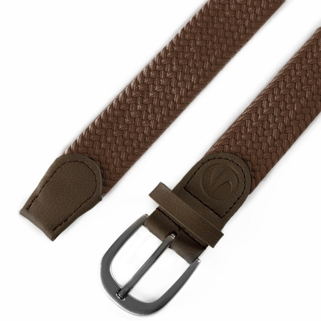 Adult Golf Stretch Belt - Brown Size 1