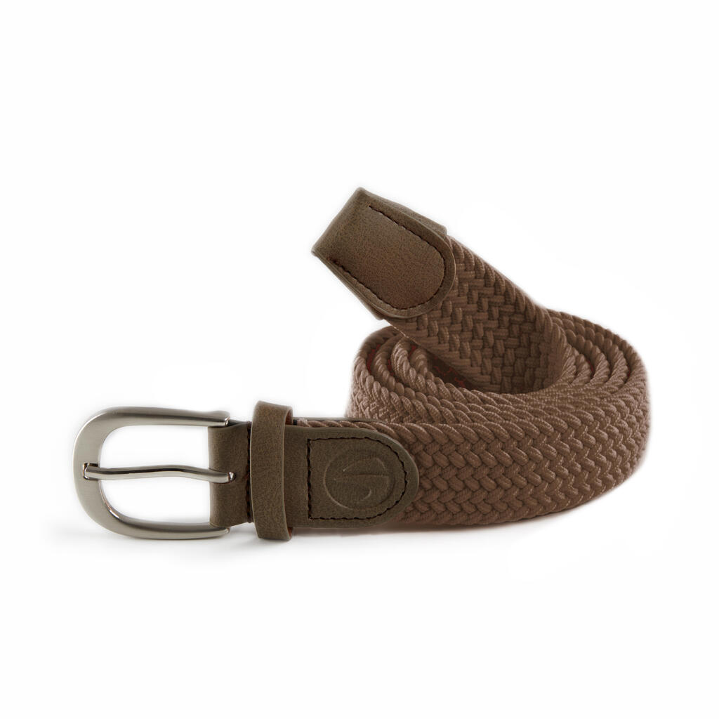 Adult Golf Stretch Belt - Brown Size 1