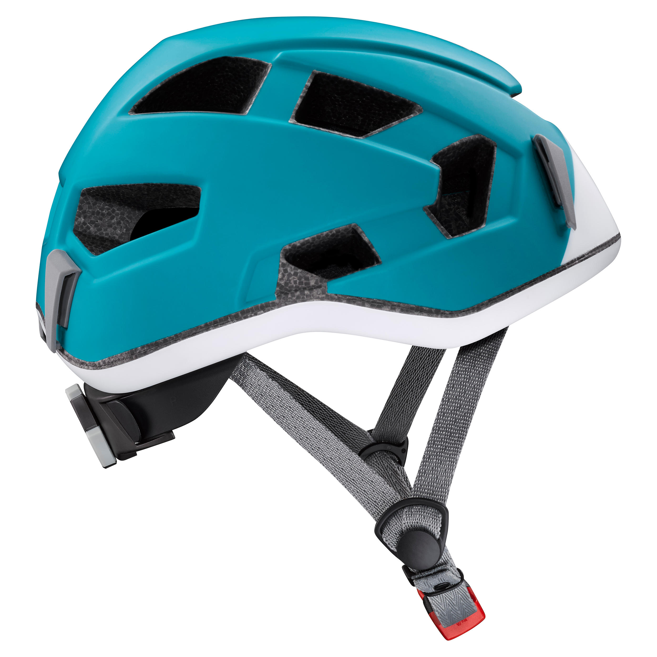 Climbing and Mountaineering Helmet - Calcit Light II Turquoise 2/5