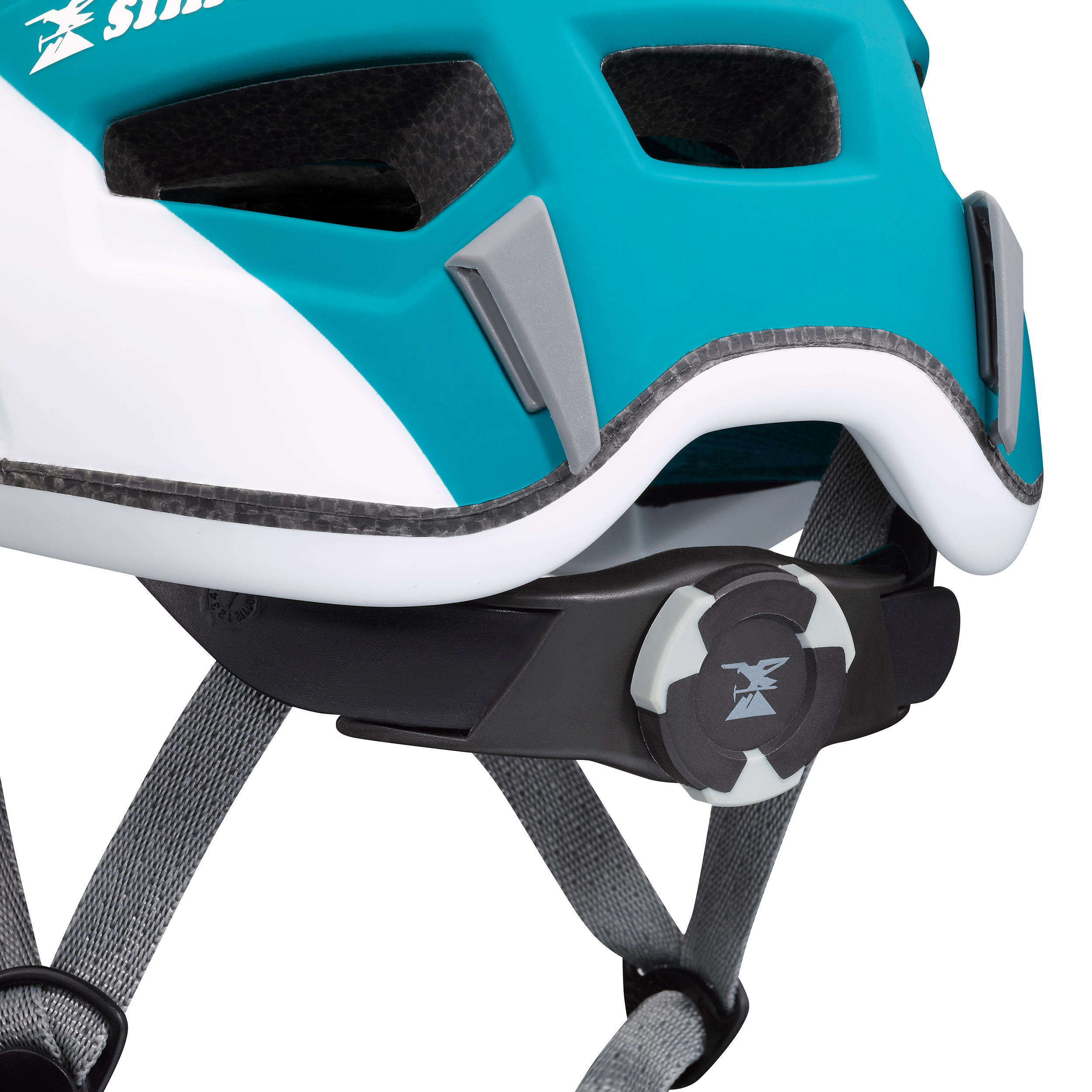 Climbing and Mountaineering Helmet - Calcit Light II Turquoise 4/5