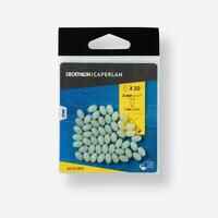 Fishing Surfcasting Hard Bead 5 mm - Phosphorescent