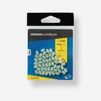 Perle dure phosphorescente 5mm pêche en surfcasting