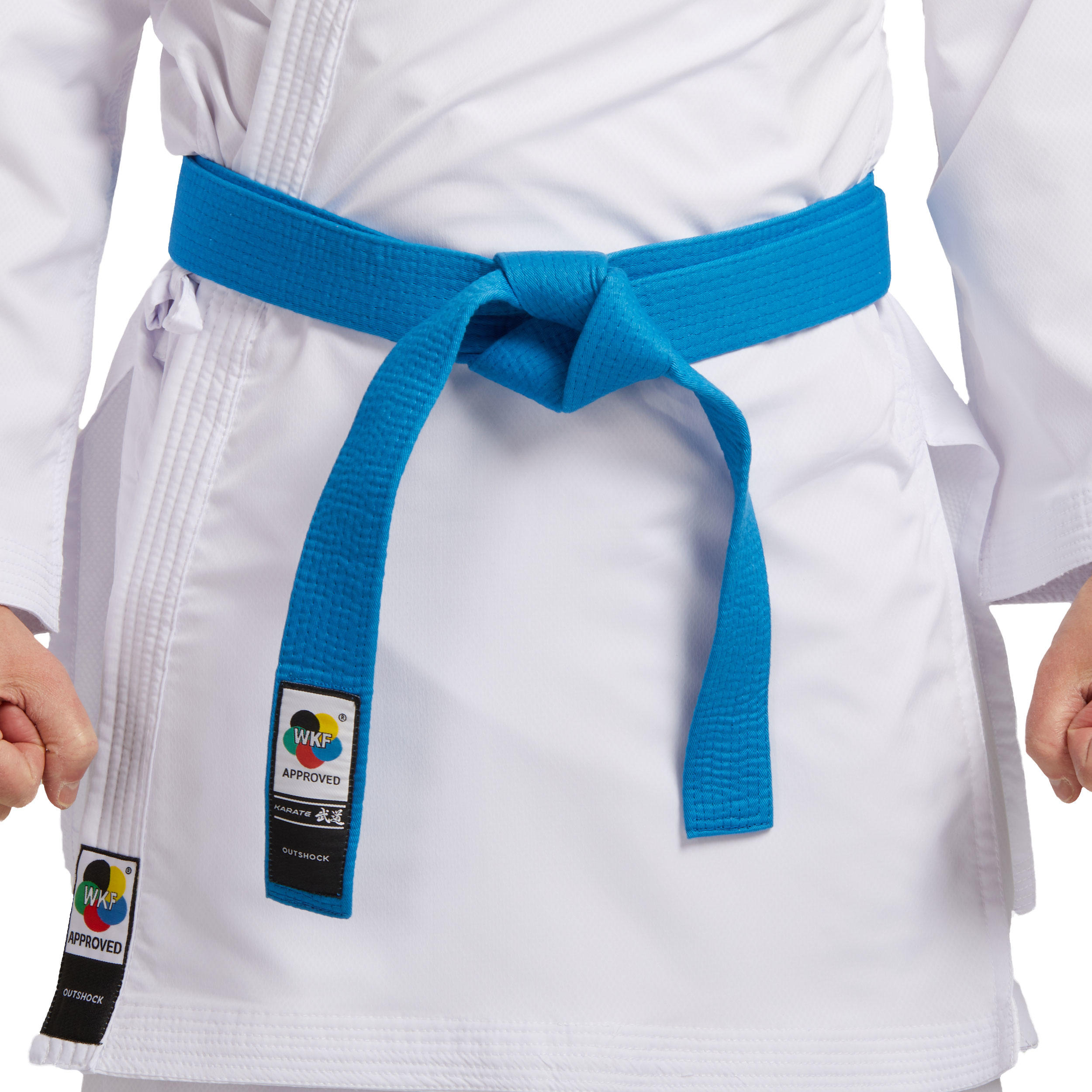 WKF Karate Belt 2.8m - Blue 2/7