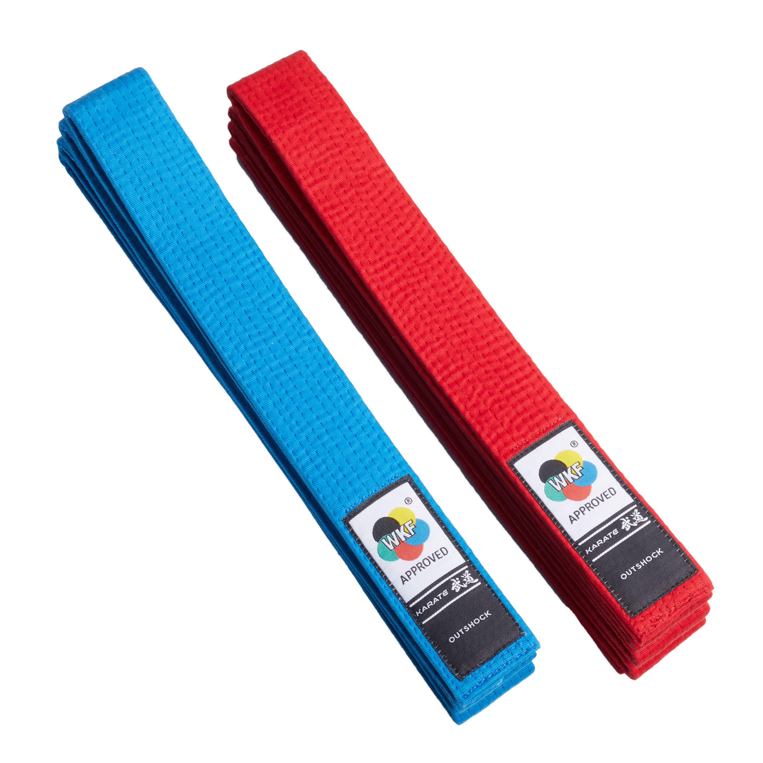 WKF Karate Belt 3.1m - Red 7/7