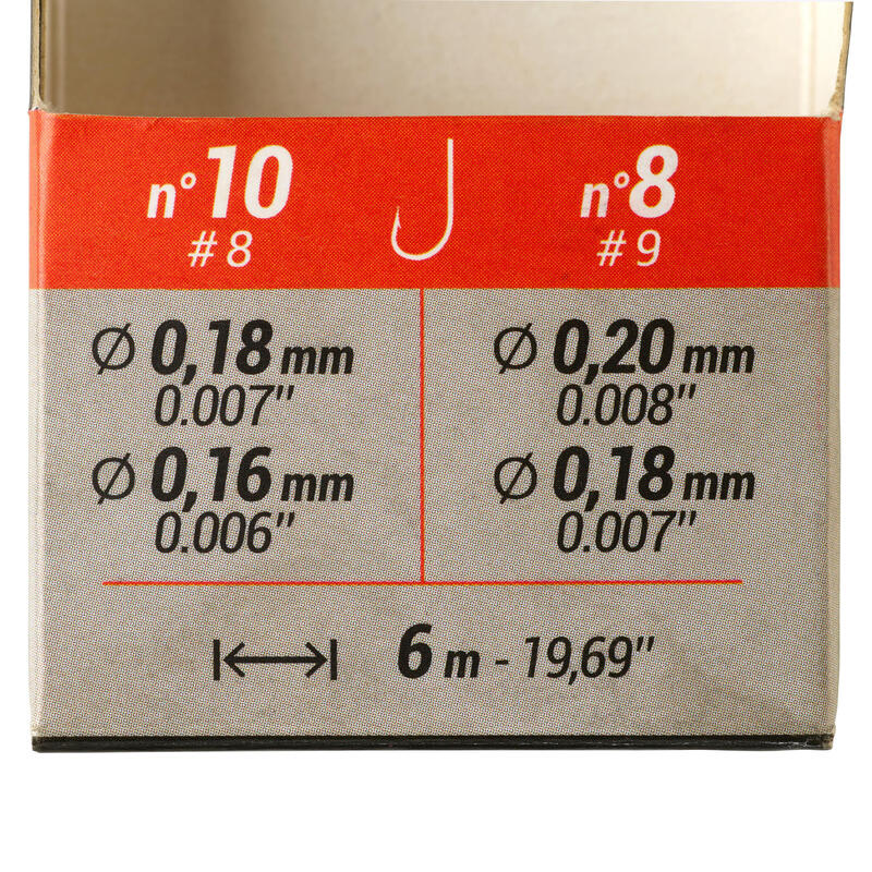 Zsebpeca, 2 db, úszó: 2 g, 4 g, horog: N° 8, 10 - TF-RL-K5