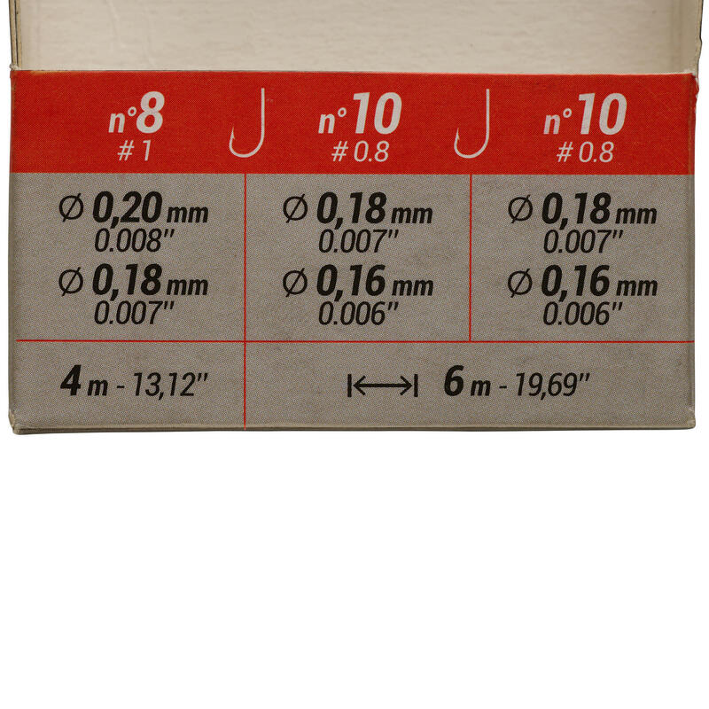 Zsebpeca, 3 db, úszó: 3 g, 3 g, 4 g, horog: N°8, 10, 10 - TF-RL-K2