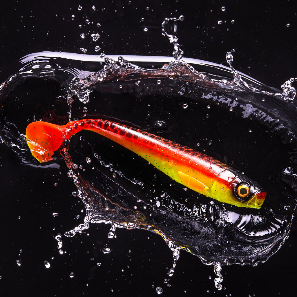 X2 פיתיונות רכים ROGEN PIKE LURE 120 - לבן