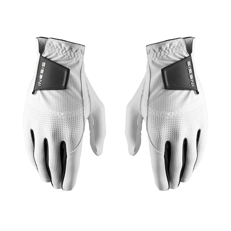 Women's Golf Warm Weather Pair of Gloves - White