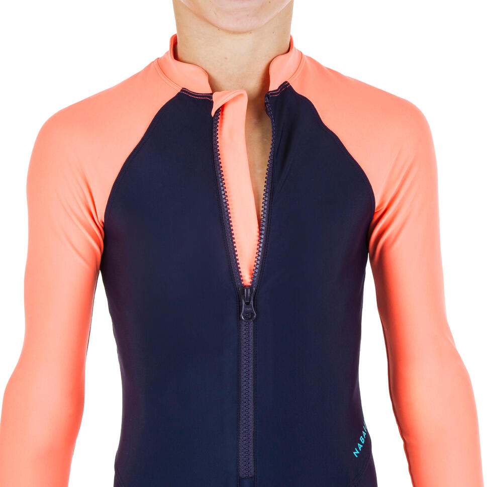Wetsuit for Swimming combi swim coral NABAIJI Decathlon