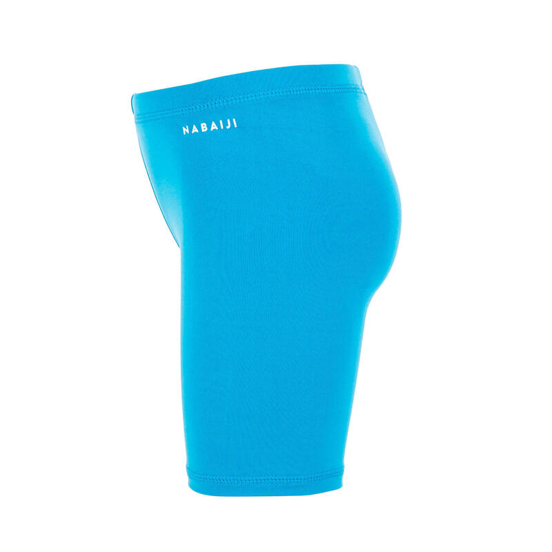 Bas de maillot court anti UV bébé / enfant bleu