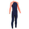 Girls Swimming Wetsuit Combi Blue