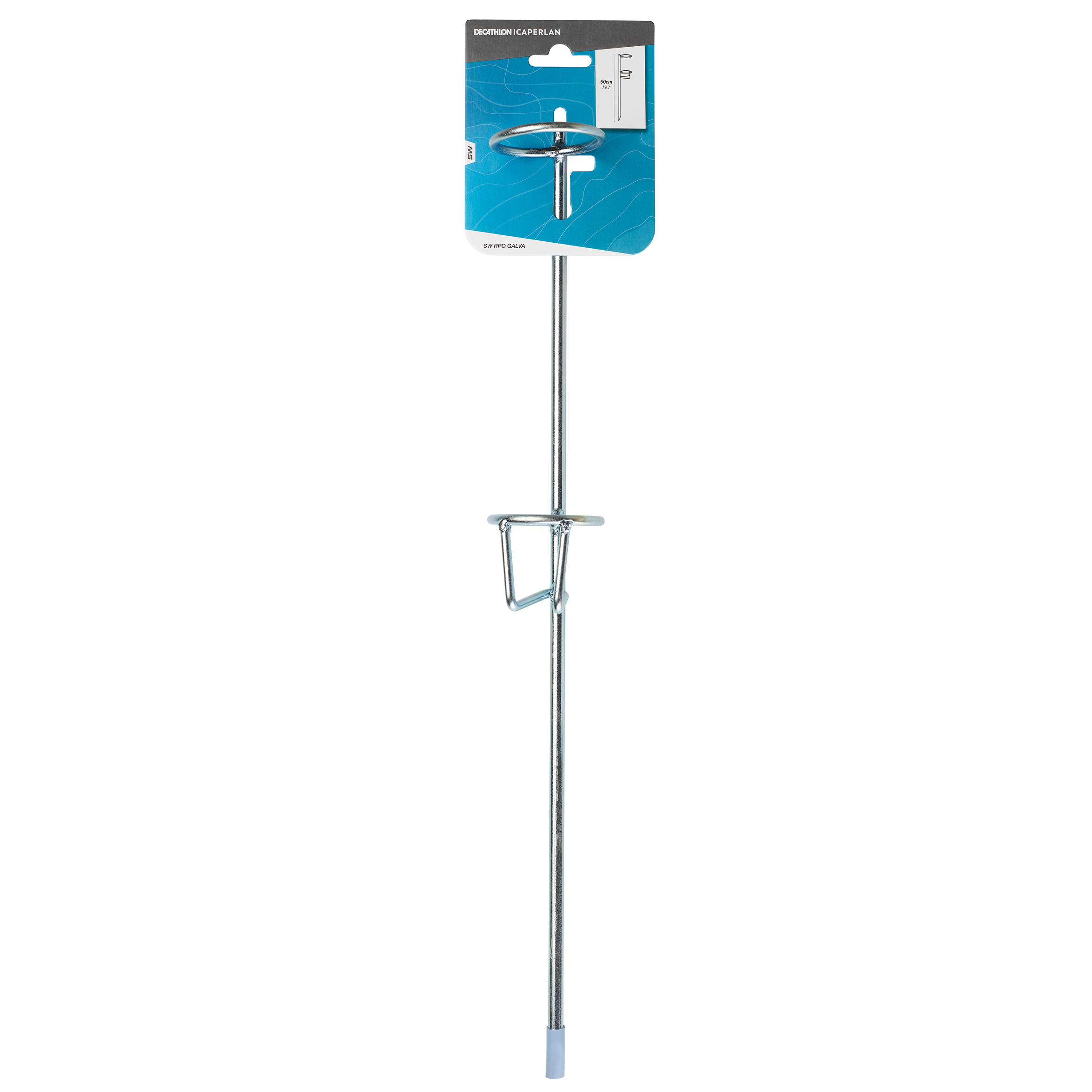 GALVANISED VERTICAL FISHING ROD HOLDER SW RPO 2/2