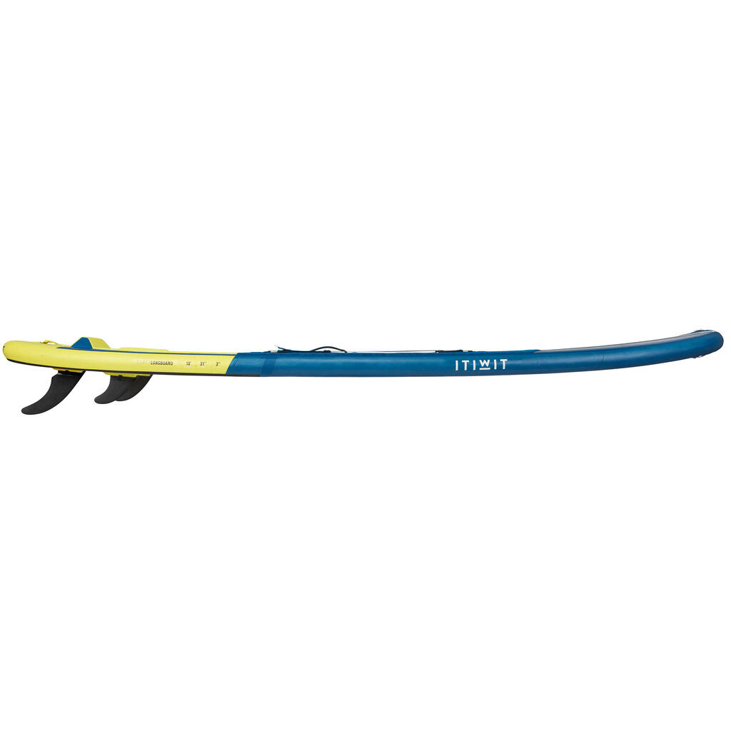 SUP-Board Stand Up Paddle aufblasbar 10´ - 500 Surfen Longboard blau