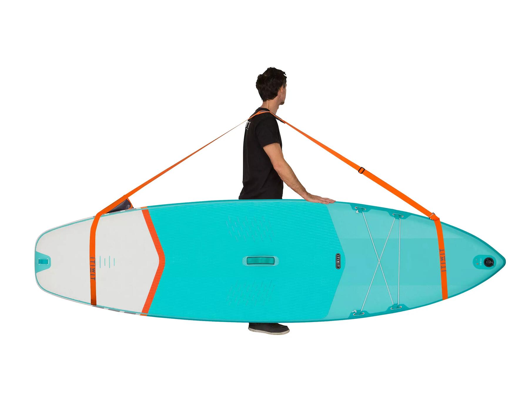 Wie kann man sein aufblasbares Paddle transportieren?