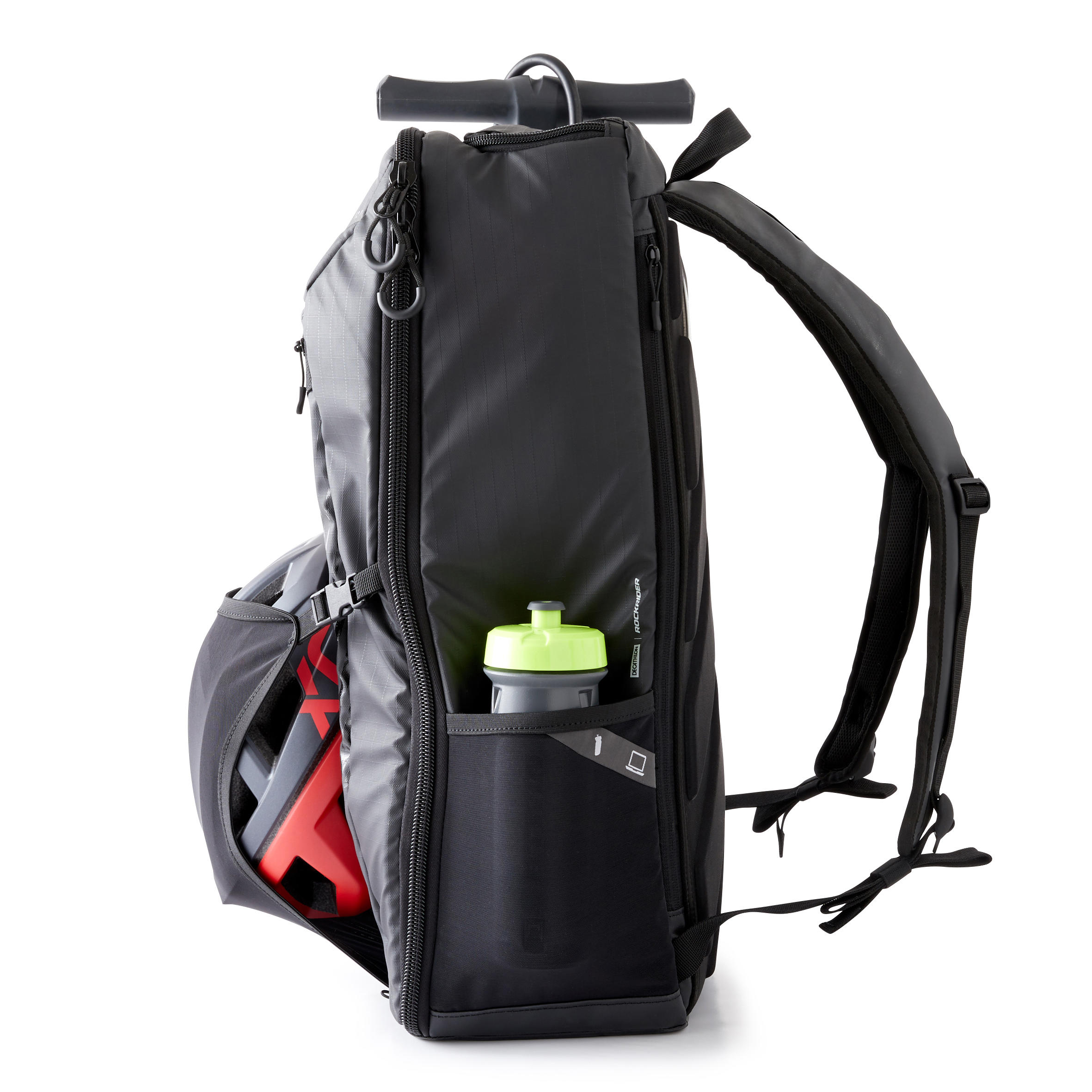 Fahrradrucksack XC Race Bag schwarz - Decathlon