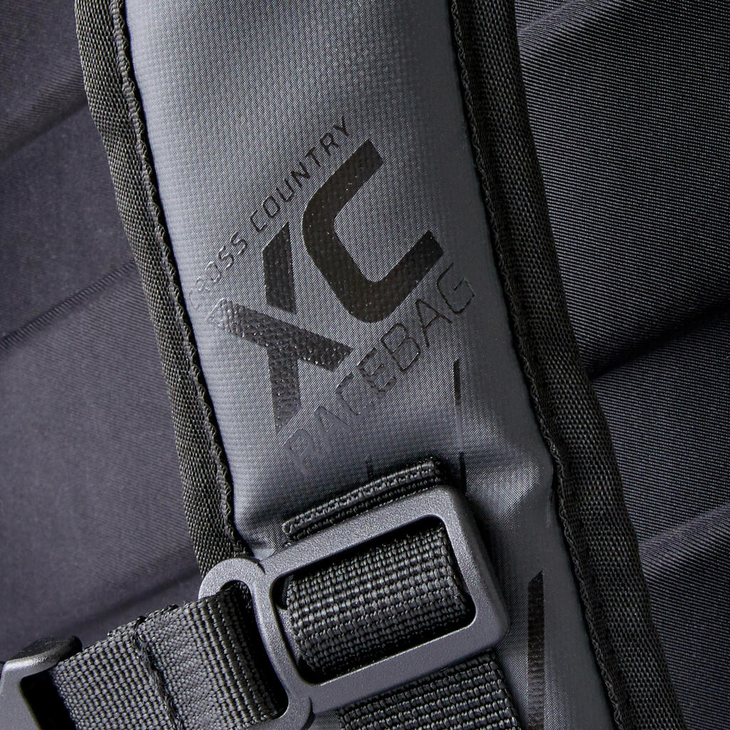 Maleta de transporte para ciclismo Rockrider XC RACE negro