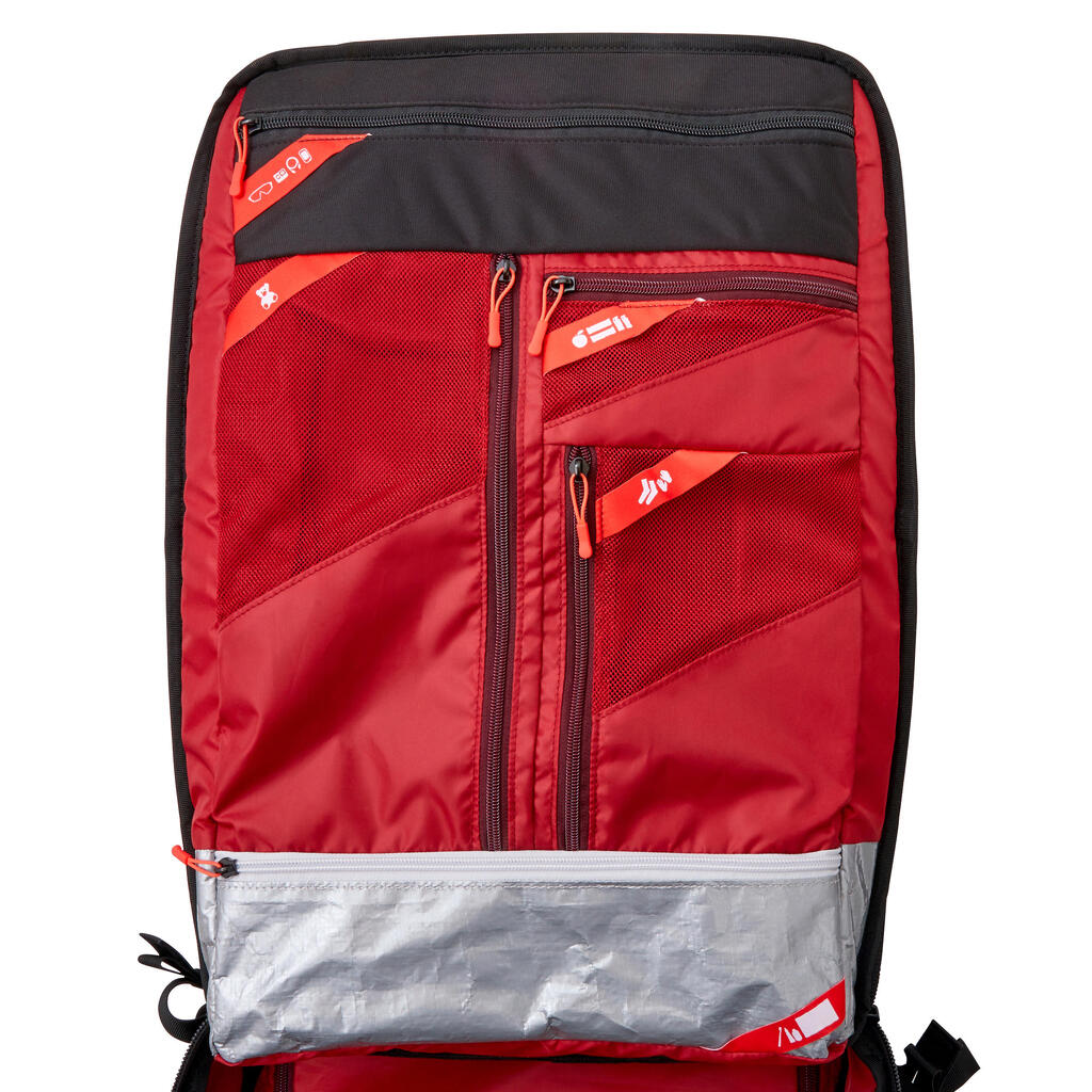Maleta de transporte para ciclismo Rockrider XC RACE negro