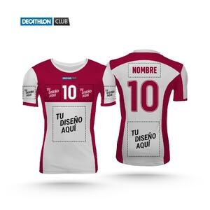 CAMISETA FÚTBOL ADULTO PERSONALIZADA MODELO PRO